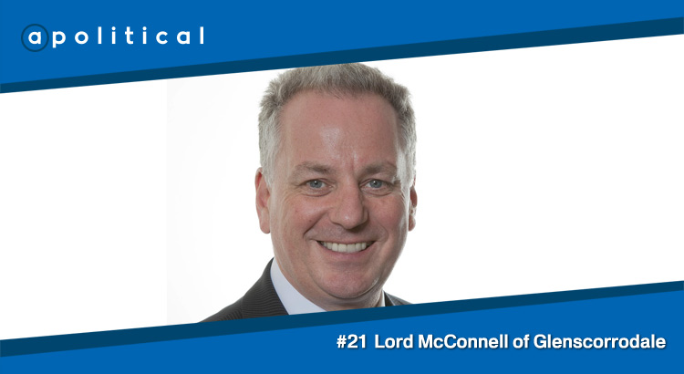 Episode 21 - Lord McConnell of Glenscorrodale